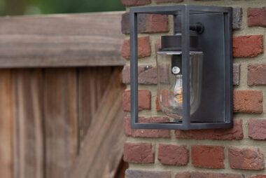 Houten huisnummers